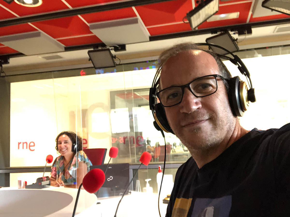 Carlos Beltran En Radio Nacional con Amaya Prieto