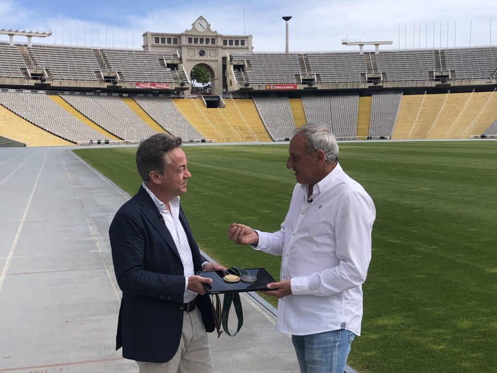 Fermín Cacho en Orgullo de medalla